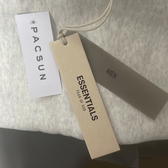 Essentials hoodie light oatmeal ￼ - Picture 4 of 4